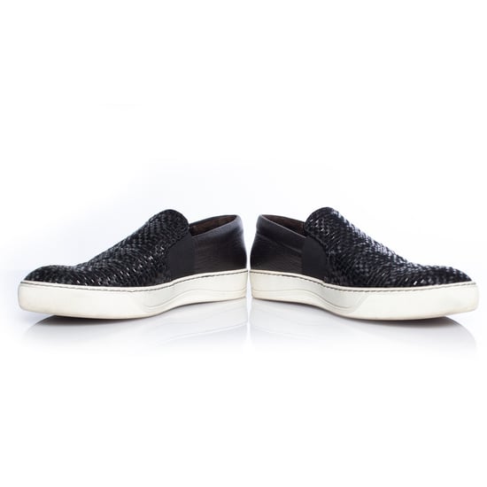 Lanvin, Instapsneaker van geweven leer - Image 6