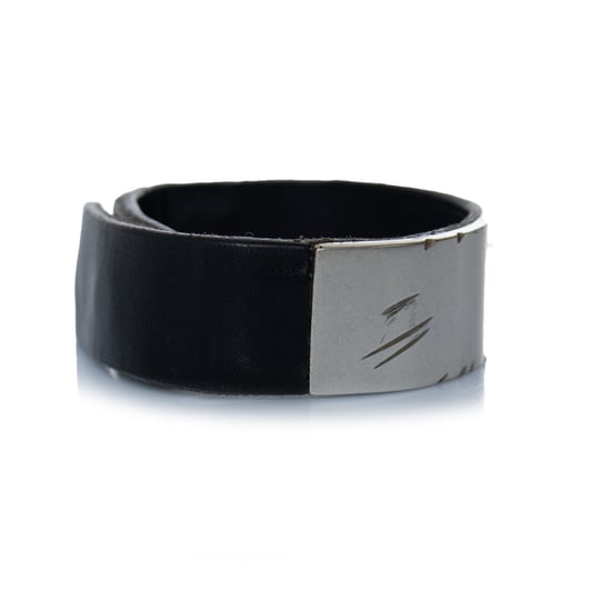 Maison Margiela, leren en metalen armband - Image 2