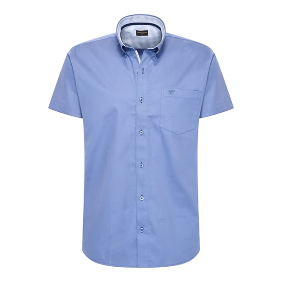 Cappuccino Italia Overhemden Toscana Stretch Blauw - Image 2