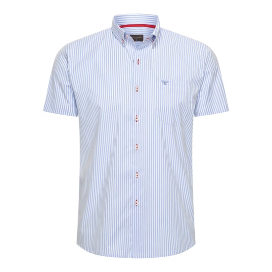 Cappuccino Italia Overhemden Bronte Stretch Blauw - Image 2