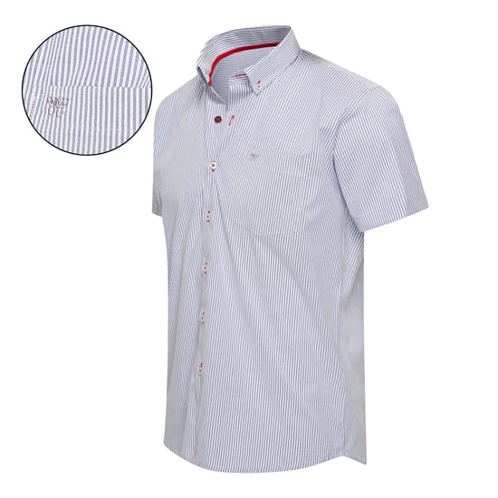 Cappuccino Italia Overhemden Bronte Stretch Blauw - Image 2