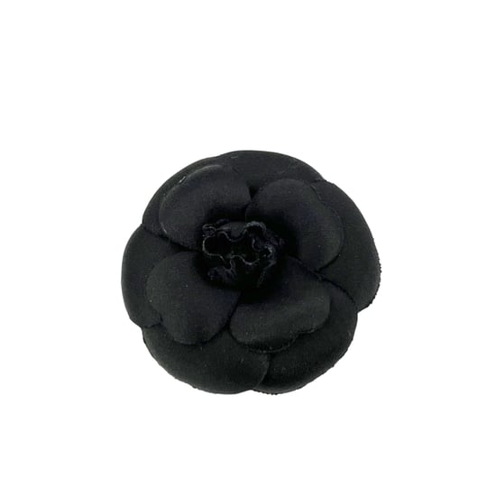 Chanel Vintage Stof Broche Camelia - Image 1