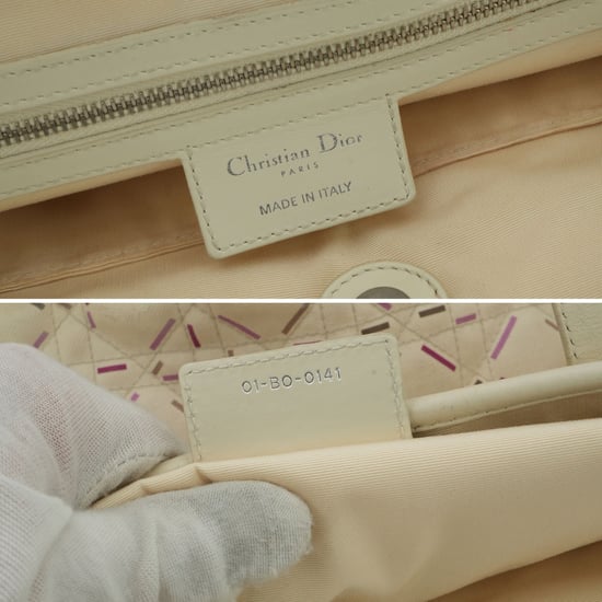 Dior Panarea Canvas Schoudertas - Image 4