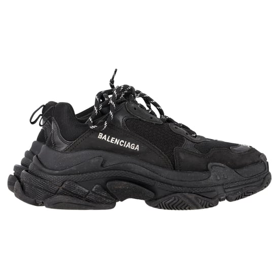 Balenciaga Triple S sneakers in zwart polyester - Image 1