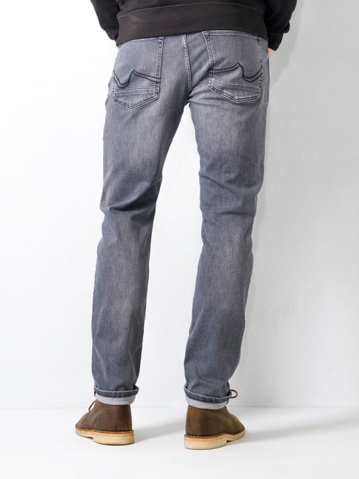Petrol Industries - Heren Russel Regular Tapered Fit Jeans - Grijs - Image 4