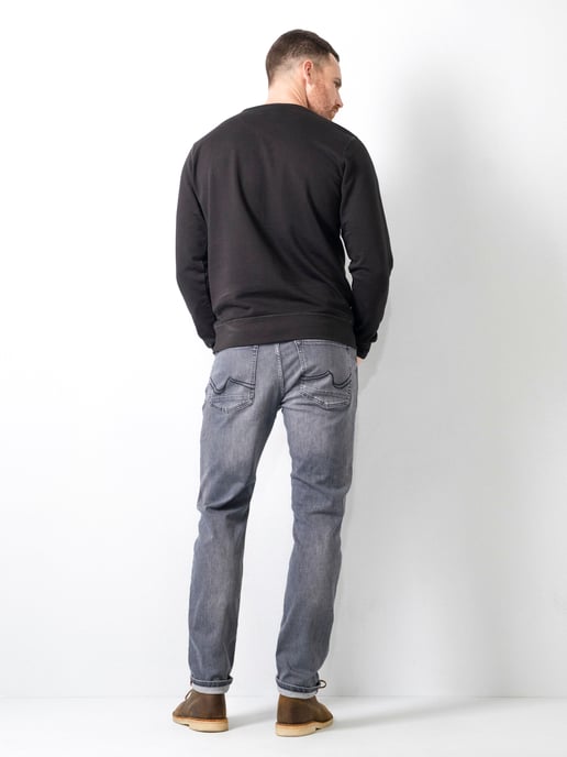Petrol Industries - Heren Russel Regular Tapered Fit Jeans - Grijs - Image 6