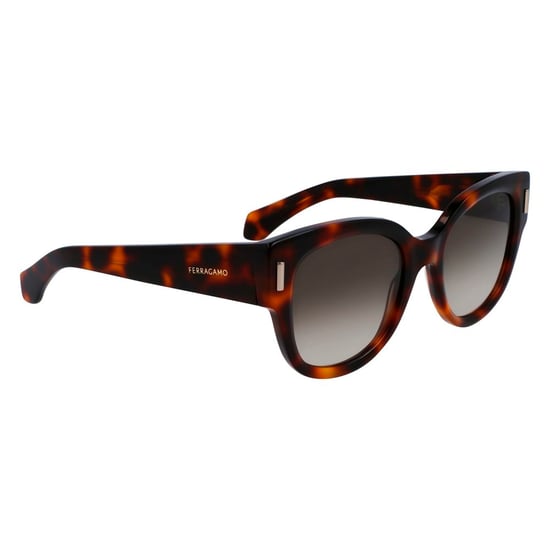 Ferragamo Bruine Acetaat Zonnebril - Image 3