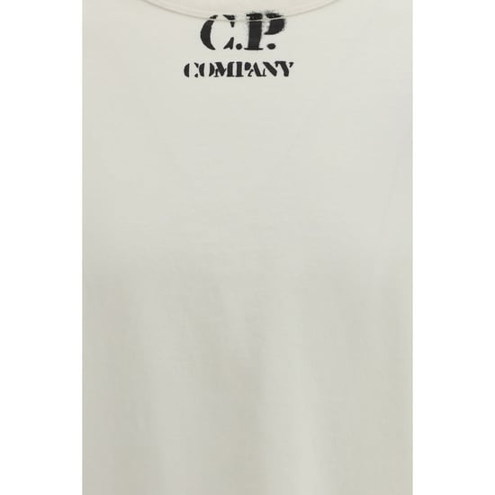 C.P. Company Witte Katoenen T-Shirt - Image 3