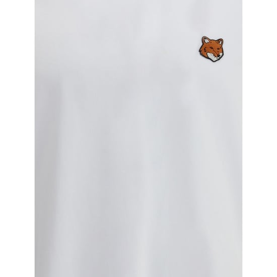 Maison Kitsuné Witte Katoenen T-Shirt - Image 3