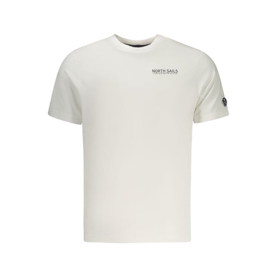 North Sails Witte Katoenen Heren T-Shirt - Image 1