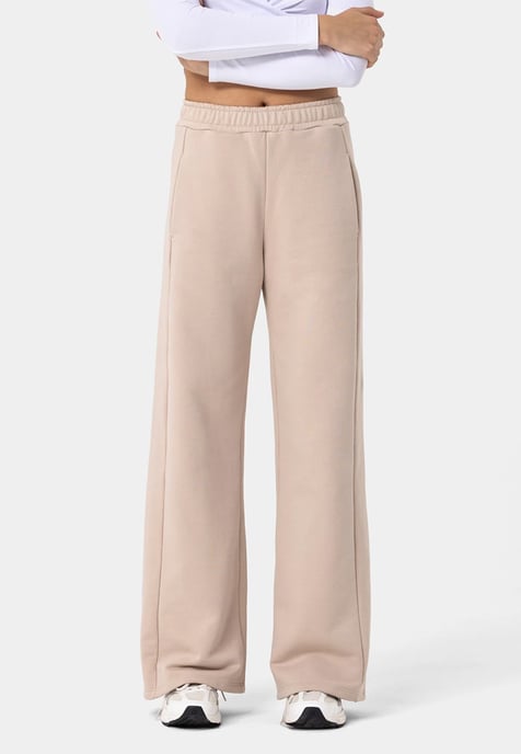 Wide Sweatpants BEIGE - Image 3