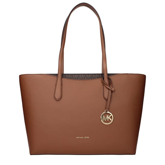 Michael Kors Bruine Leren Schoudertas - Image 1