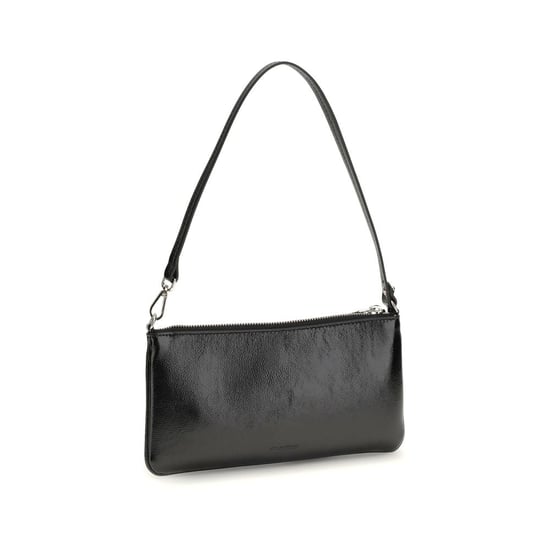 Courrèges Zwarte Koeienhuid Schoudertas - Image 3