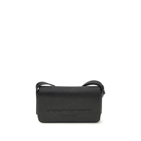 Alexander Wang Zwarte Kalfsleren Bos Taurus Schoudertas - Image 1