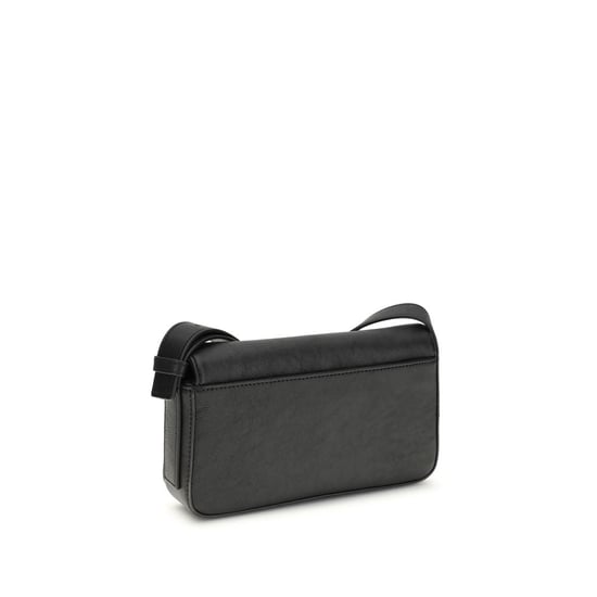 Alexander Wang Zwarte Kalfsleren Bos Taurus Schoudertas - Image 3