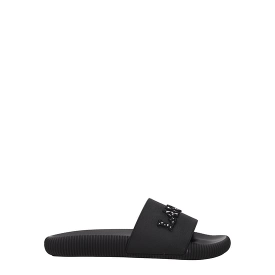 Lanvin Zwarte Katoenen Slippers - Image 1