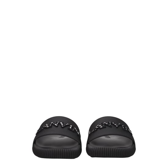 Lanvin Zwarte Katoenen Slippers - Image 3
