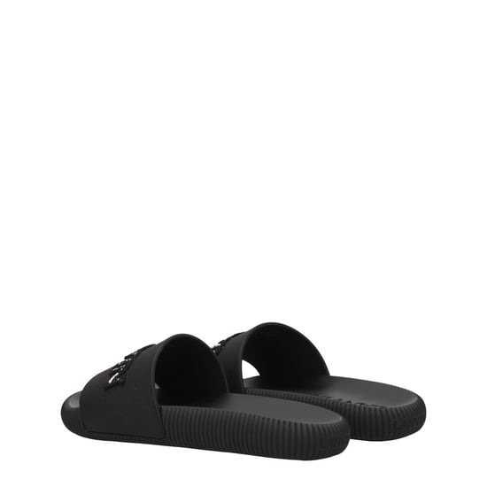 Lanvin Zwarte Katoenen Slippers - Image 4