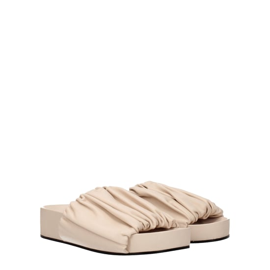 Jil Sander Roze Lederen Slippers - Image 2