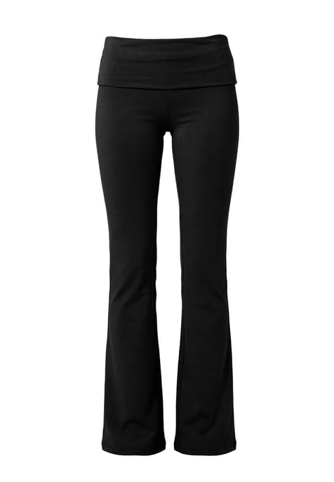 Fold Over Pants ZWART - Image 1