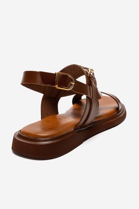 Fabiana Leren Teenslippers - Image 5