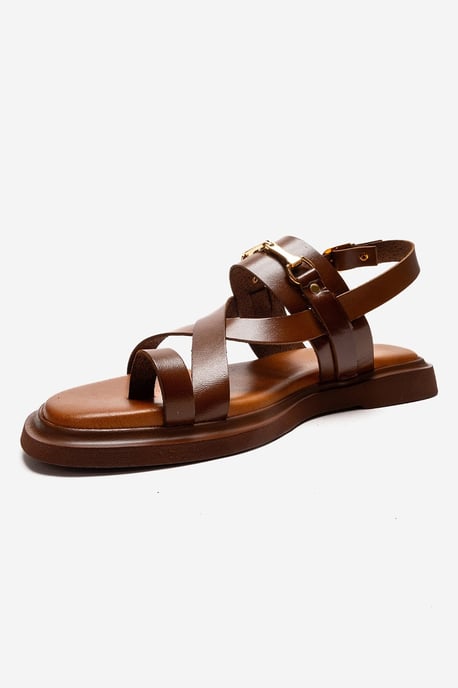 Fabiana Leren Teenslippers - Image 6