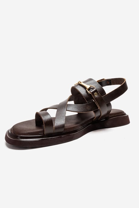 Fabiana Leren Teenslippers - Image 6