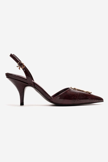 Yvella Gesp Spitse Neus Stiletto Pump - Image 4