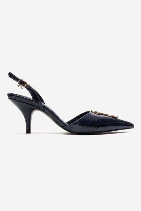 Yvella Gesp Spitse Neus Stiletto Pump - Image 4