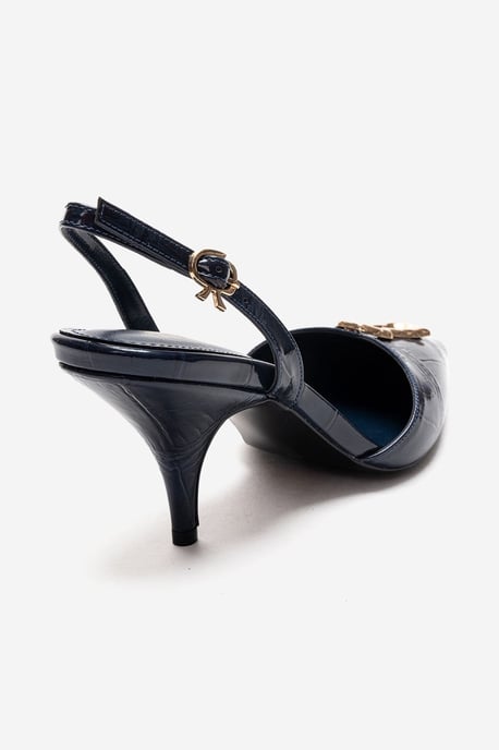 Yvella Gesp Spitse Neus Stiletto Pump - Image 5