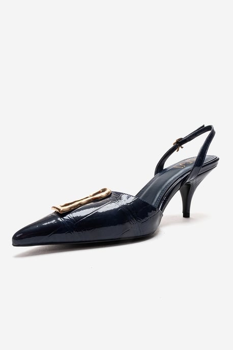 Yvella Gesp Spitse Neus Stiletto Pump - Image 6
