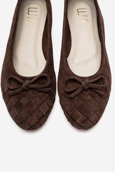 Nopos Leren Cap Toe Ballerina - Image 2