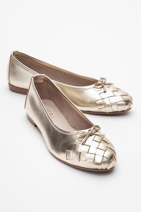 Nopos Leren Cap Toe Ballerina - Image 1