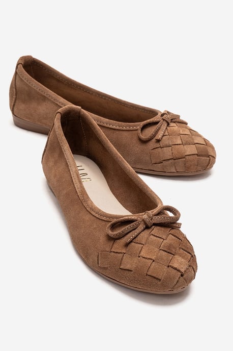 Nopos Leren Cap Toe Ballerina - Image 1