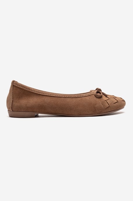 Nopos Leren Cap Toe Ballerina - Image 4