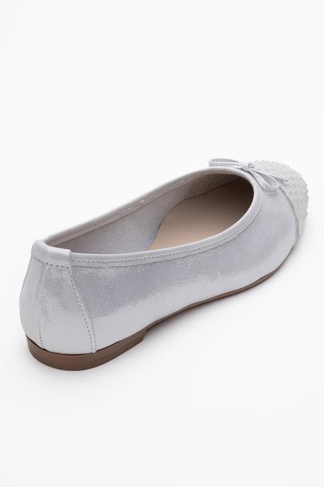 Copos Leren Strik Neus Ballerina - Image 5