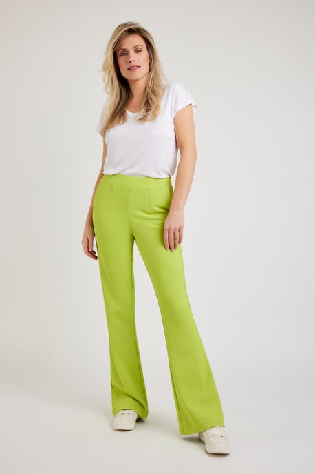 Corel Broek Boa Flare Pants Groen - Image 1