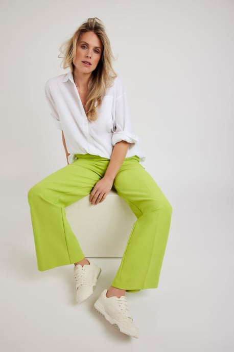 Corel Broek Lilly Wide Pants Groen - Image 2