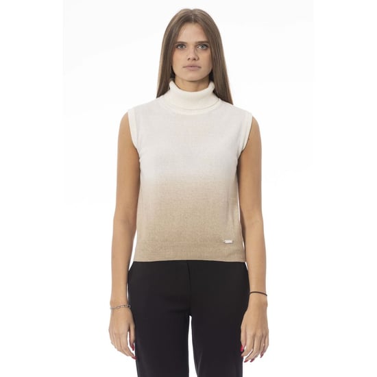 Baldinini Trend Witte Wol Damestrui - Image 1