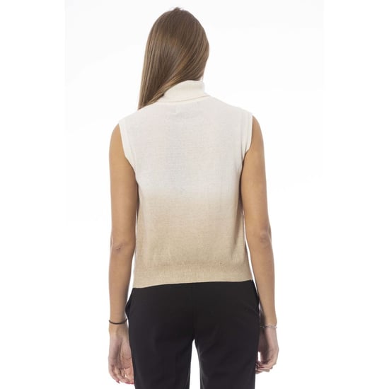 Baldinini Trend Witte Wol Damestrui - Image 3