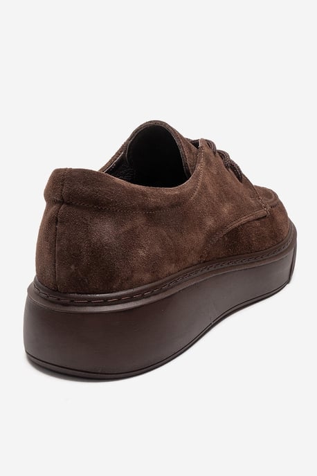 Mareon Leren Veterschoen Sneaker - Image 5