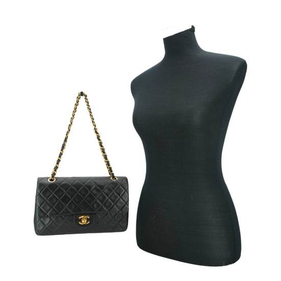 Chanel Vintage leren schoudertas, tijdloos/klassiek - Image 3