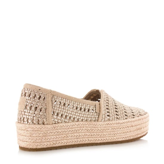 TOMS Valencia Textiel Dames Champagne Espadrilles - Image 4