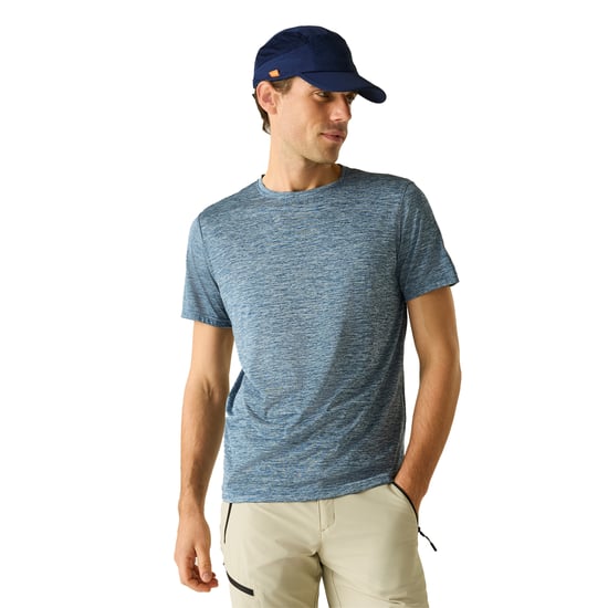 Regatta Heren Fingal Edition Marl T-Shirt (China Blauw) - Image 4