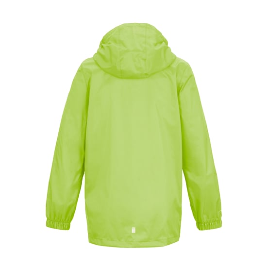 Regatta Groot Buitenshuis Kinderen/Kinderen Pakket It Jasje III Waterdichte Packaway Zwart (Scherp groen) - Image 2