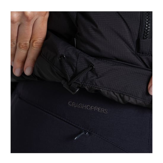 Craghoppers Expert gewatteerd jack voor volwassenen (Zwart) - Image 3