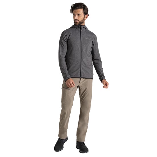 Craghoppers Heren Deft Nosilife Full Zip Hoodie (Zwarte Pepermergel) - Image 4