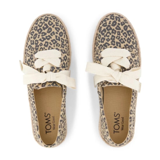 TOMS Carolina Veterschoenen Katoen Dames Havermout Espadrilles - Image 2