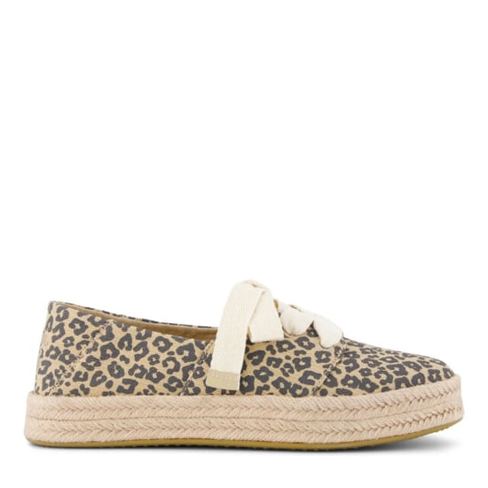 TOMS Carolina Veterschoenen Katoen Dames Havermout Espadrilles - Image 3