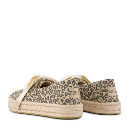 TOMS Carolina Veterschoenen Katoen Dames Havermout Espadrilles - Image 4